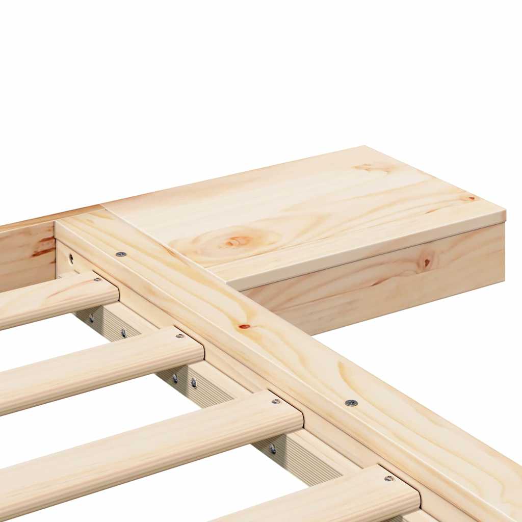 Bettgestell Braun 200 x 200 cm Holz
