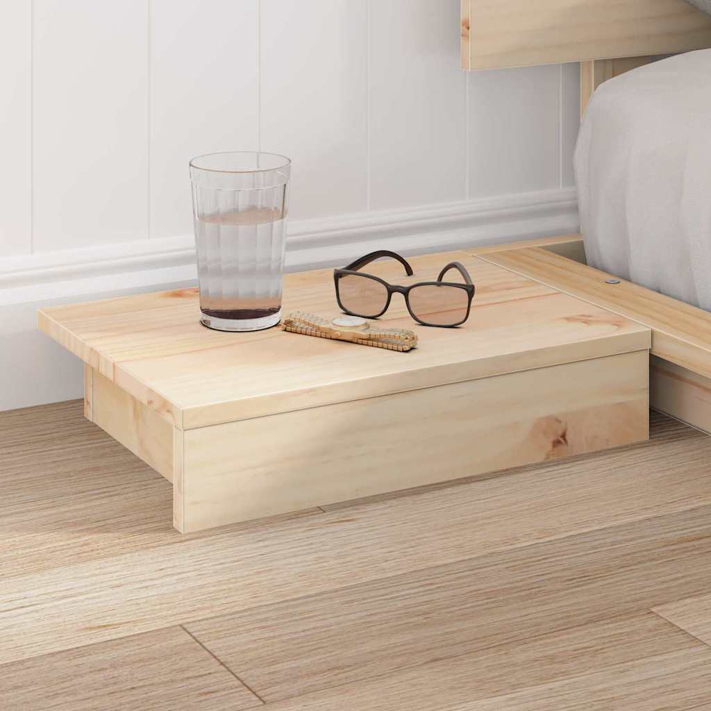 Bettgestell Braun 140 x 190 cm Holz