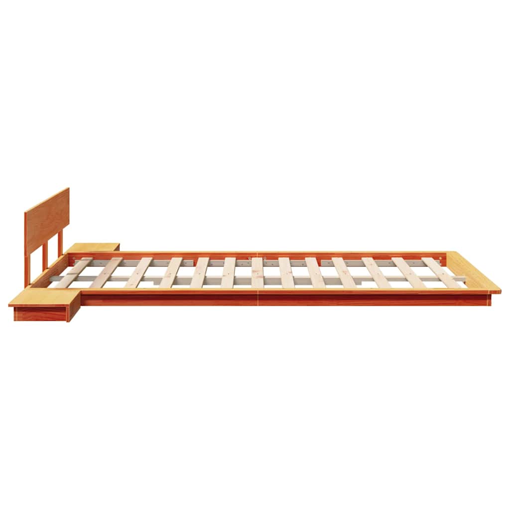 Bettgestell Braun 140 x 190 cm Holz
