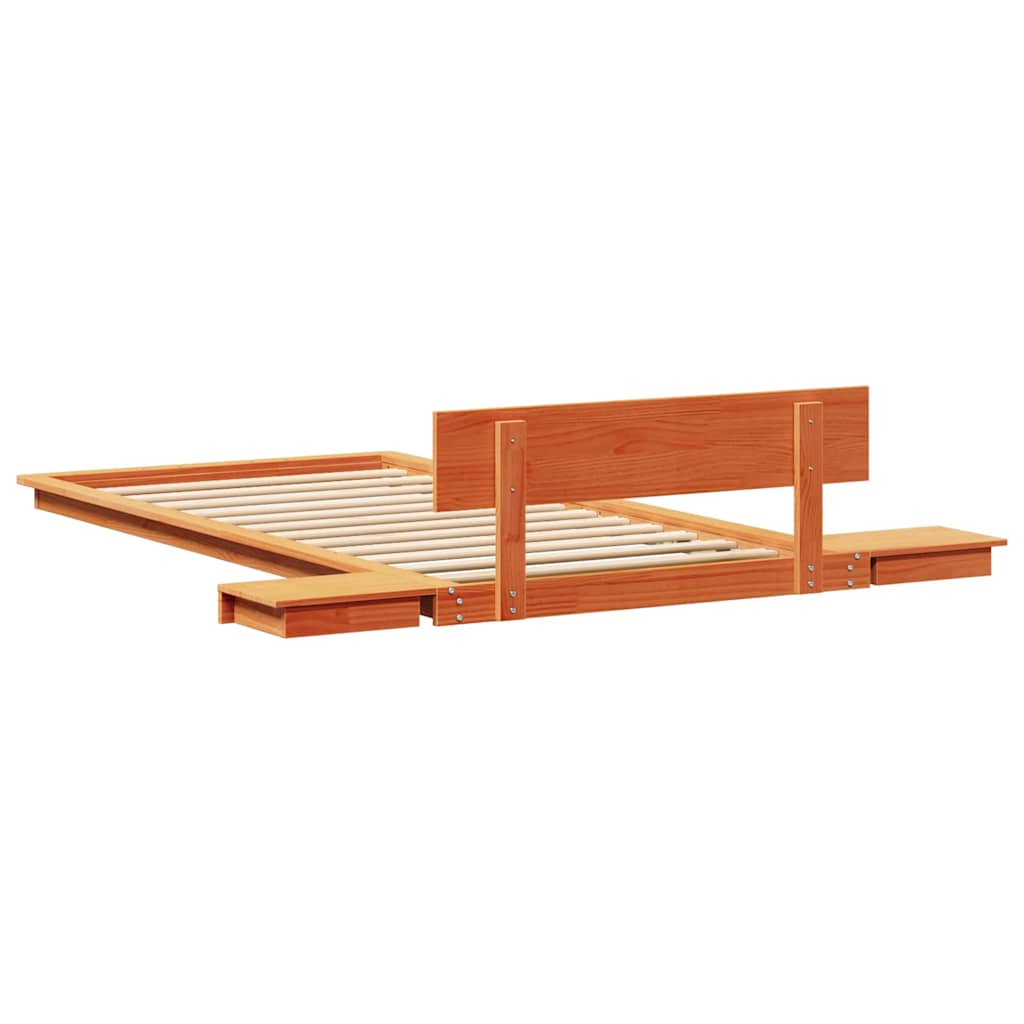 Bettgestell Braun 80 x 200 cm Holz