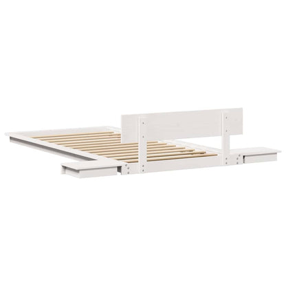Bettgestell Braun 75 x 190 cm Holz