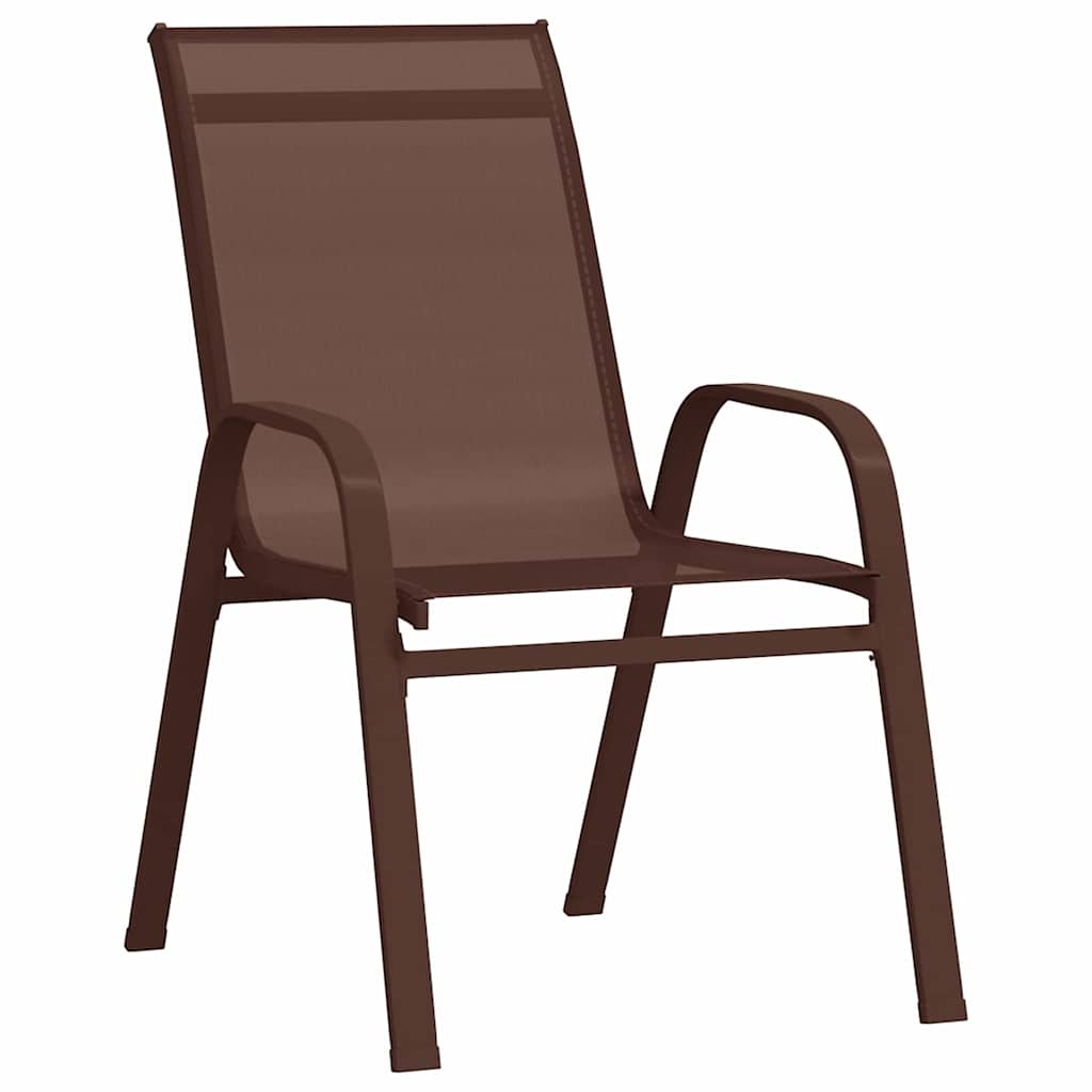 Garten Essgruppe 3 pcs Braun und Schwarz