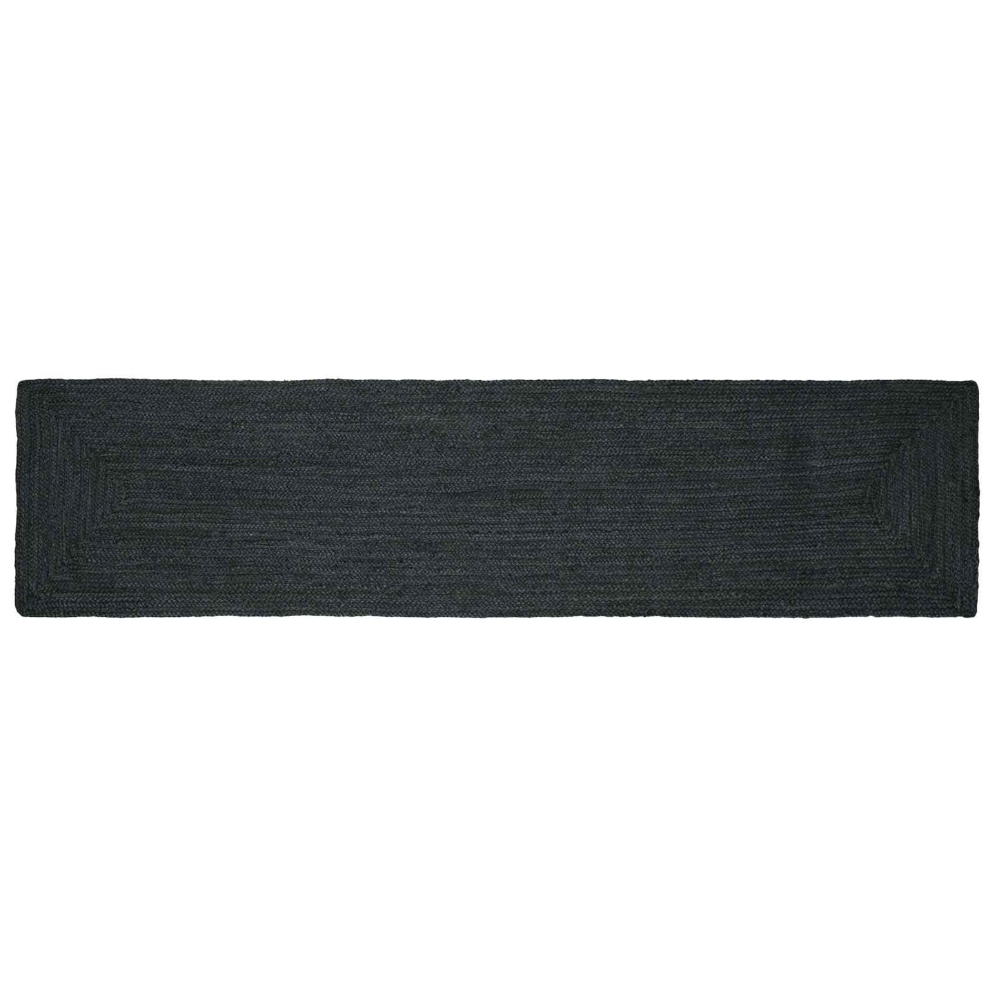Bereichsteppiche Rechtwinklig Dunkelgrau 60 x 200 cm Jute