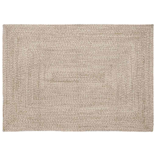 Bereichsteppiche Natürlich und Weiß 120 x 170 cm Jute