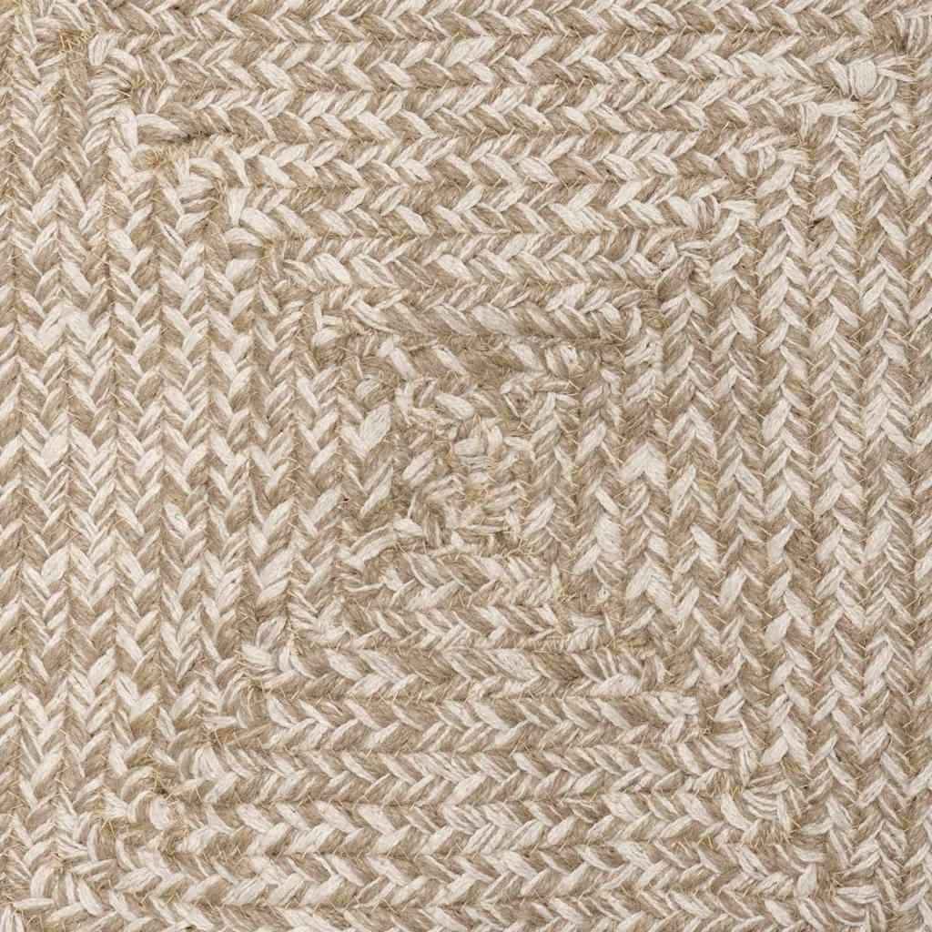Bereichsteppiche Natürlich und Weiß 200 x 290 cm Jute