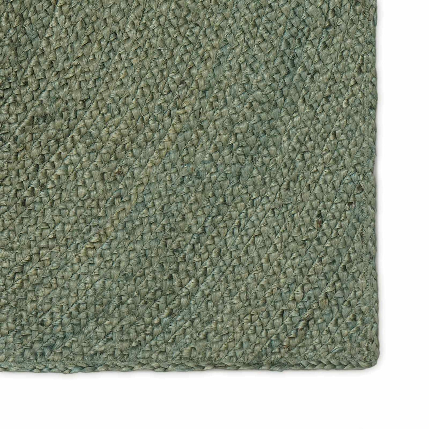 Bereichsteppiche Olive Grün 120 x 120 cm Jute
