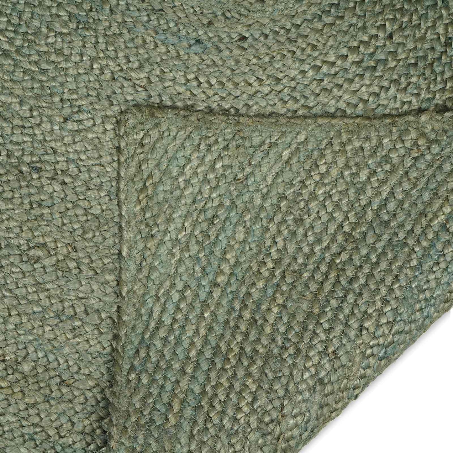 Bereichsteppiche Olive Grün 120 x 120 cm Jute