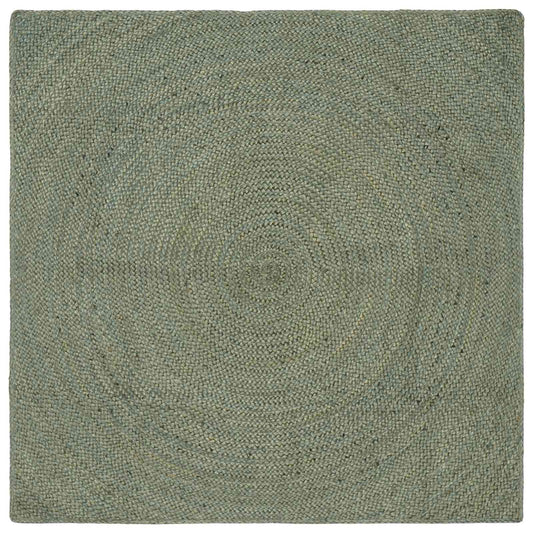 Bereichsteppiche Olive Grün 120 x 120 cm Jute
