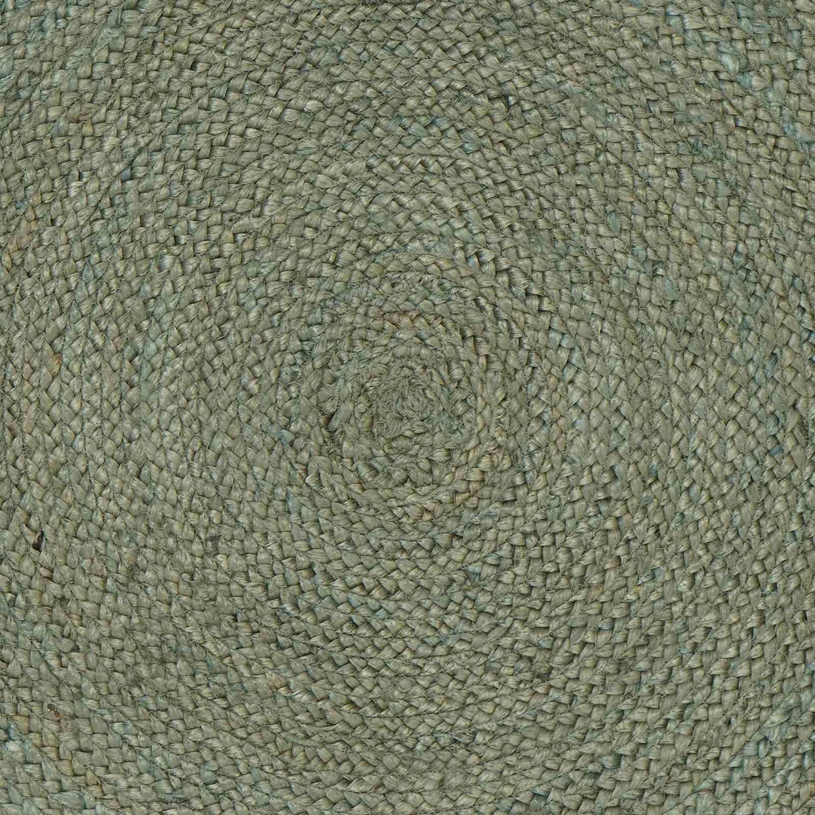 Bereichsteppiche Olive Grün 120 x 120 cm Jute