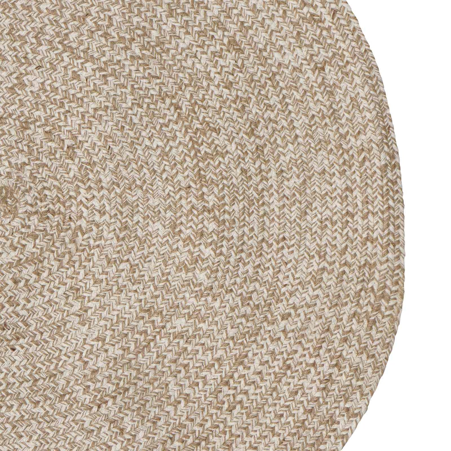 Bereichsteppiche Weiß 205 x 305 cm Jute