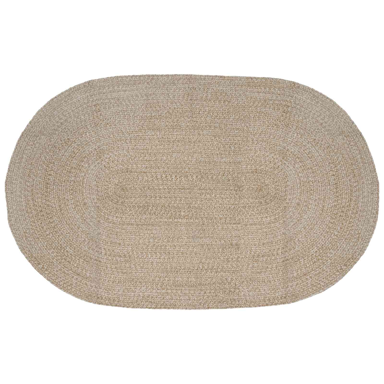 Bereichsteppiche Weiß 205 x 305 cm Jute