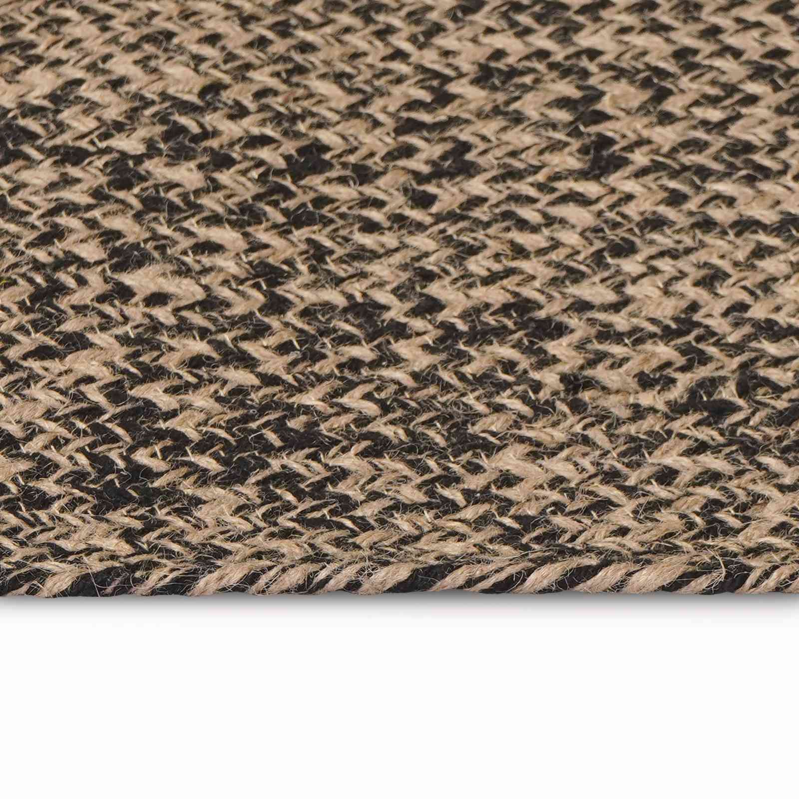 Bereichsteppiche Schwarz 205 x 305 cm Jute