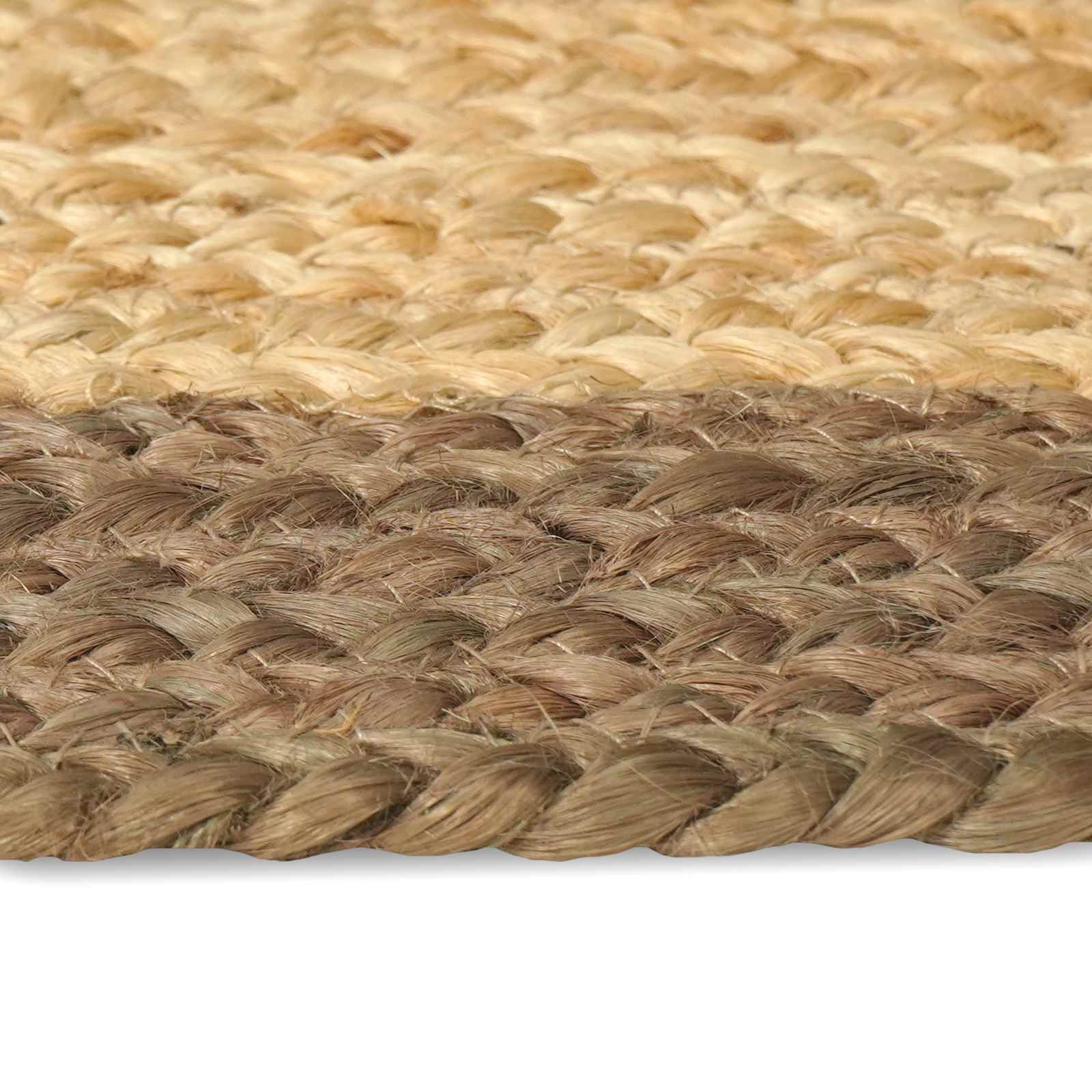 Bereichsteppiche Grau 80 x 150 cm Jute