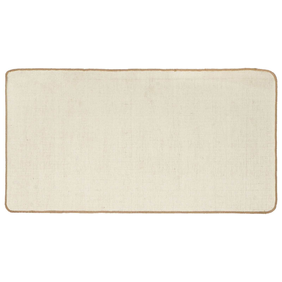 Bereichsteppich Hellbraun 80 x 150 cm Jute