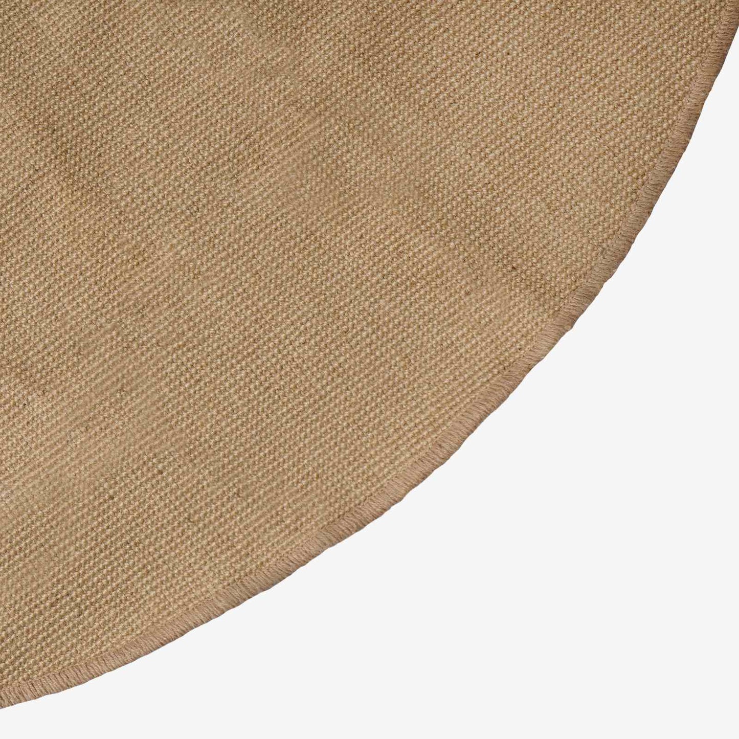 Bereichsteppiche Natur Ø 120 cm Jute
