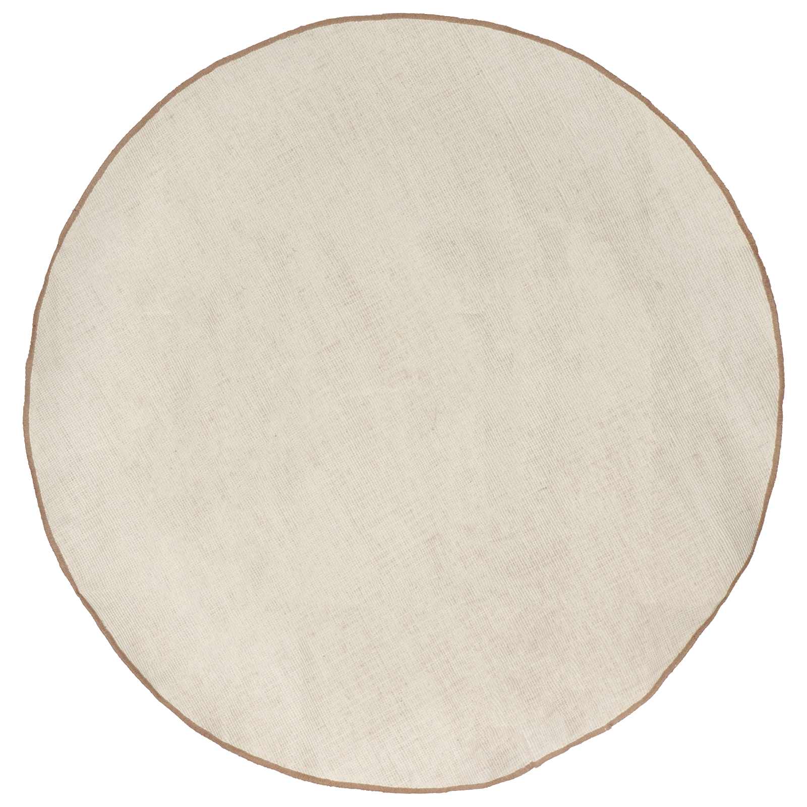 Bereichsteppiche Natur Ø 120 cm Jute