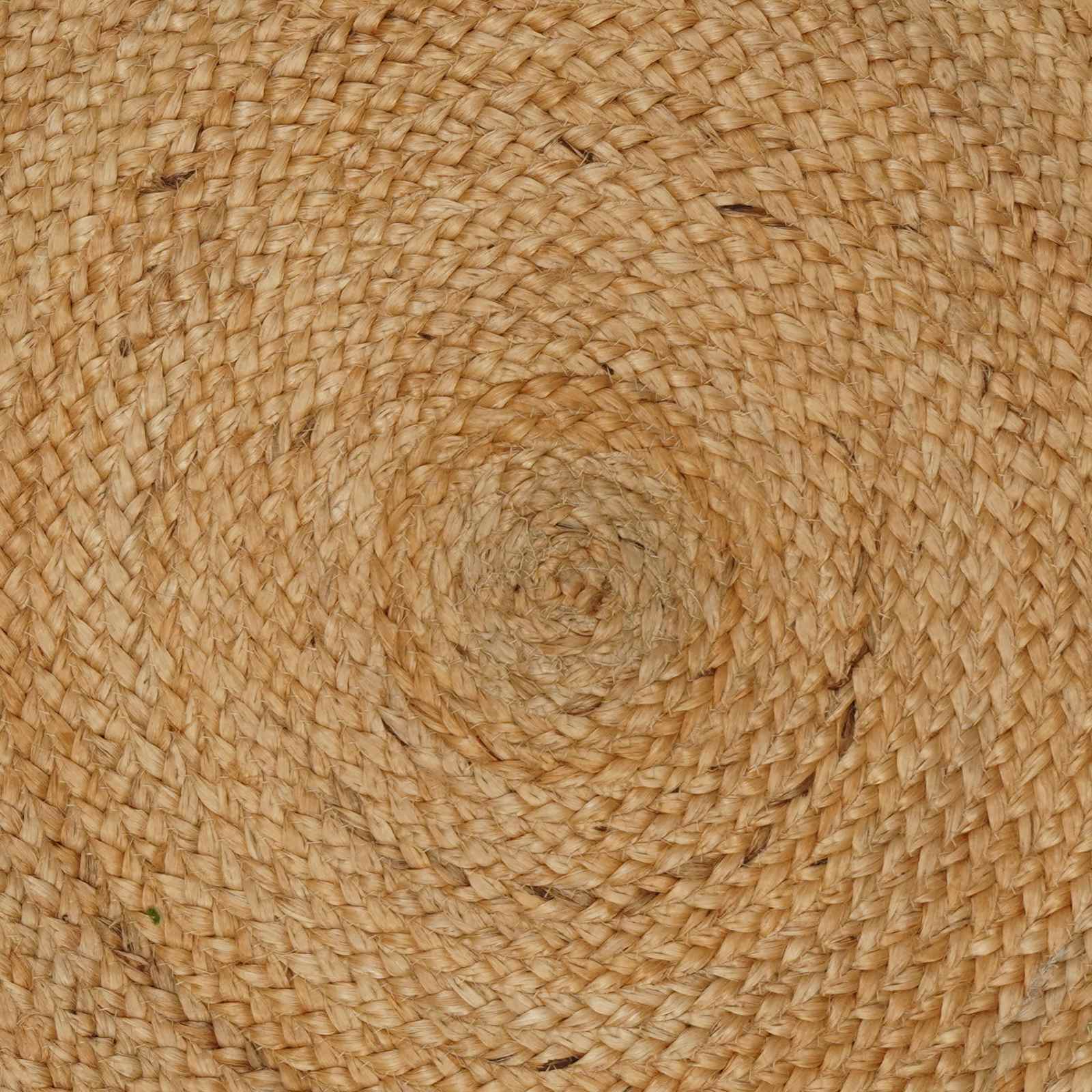 Bereichsteppiche Natur Ø 120 cm Jute