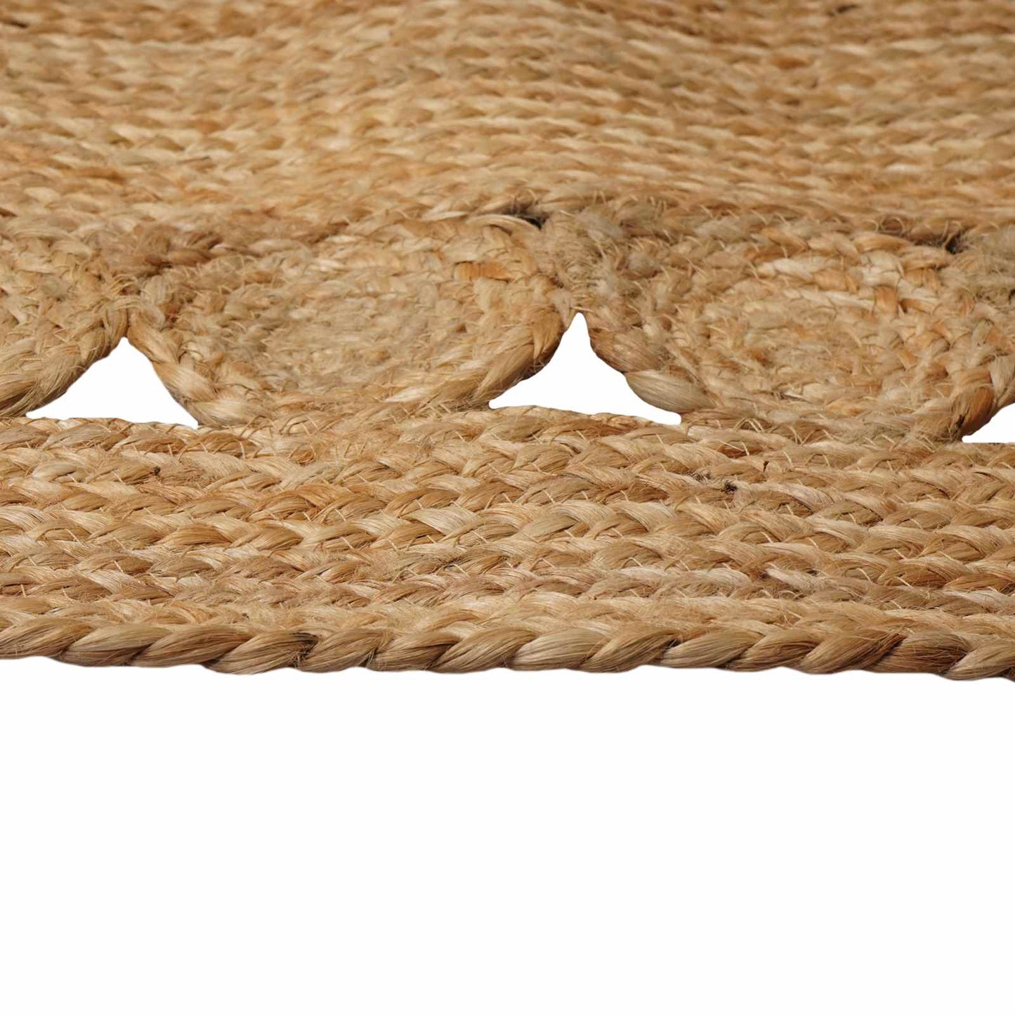 Bereichsteppiche Natur 152 x 245 cm Jute