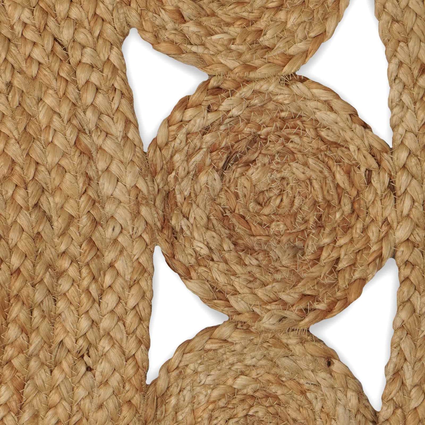Bereichsteppiche Natur Ø 90 cm Jute