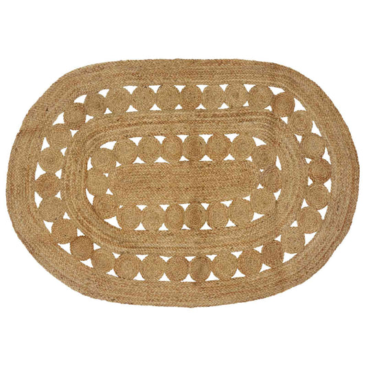 Bereichsteppiche Natur 122 x 183 cm Jute