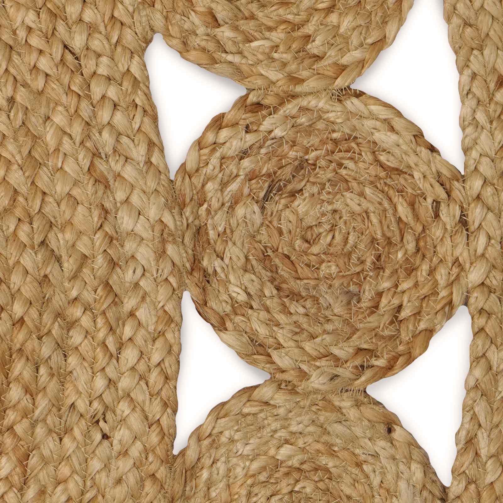 Bereichsteppiche Natur 152 x 245 cm Jute
