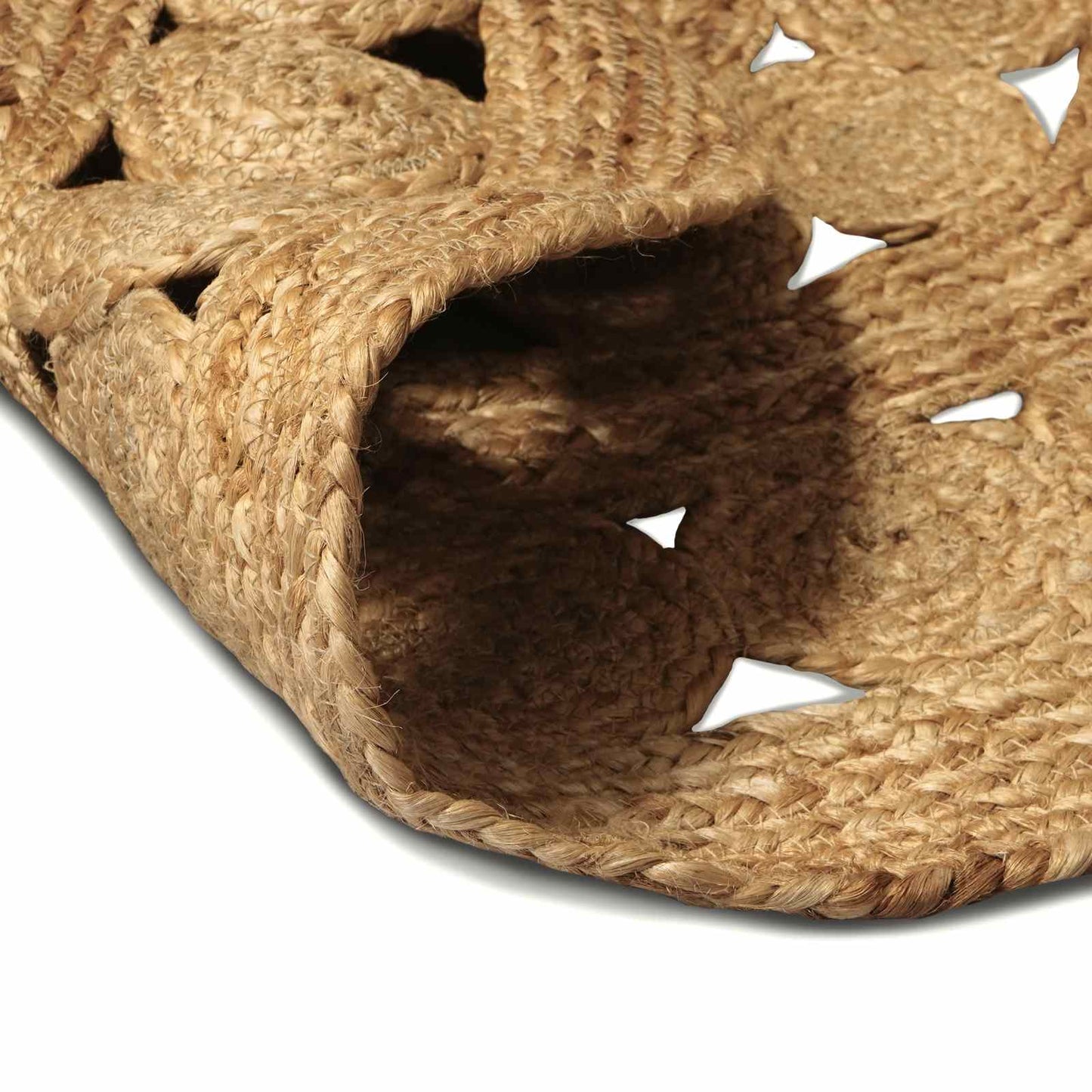 Bereichsteppiche Natur 205 x 305 cm Jute