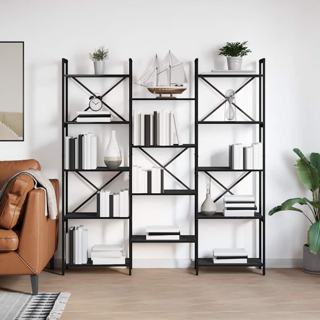 Bücherregal 156 x 25 x 167 cm Holzwerkstoff