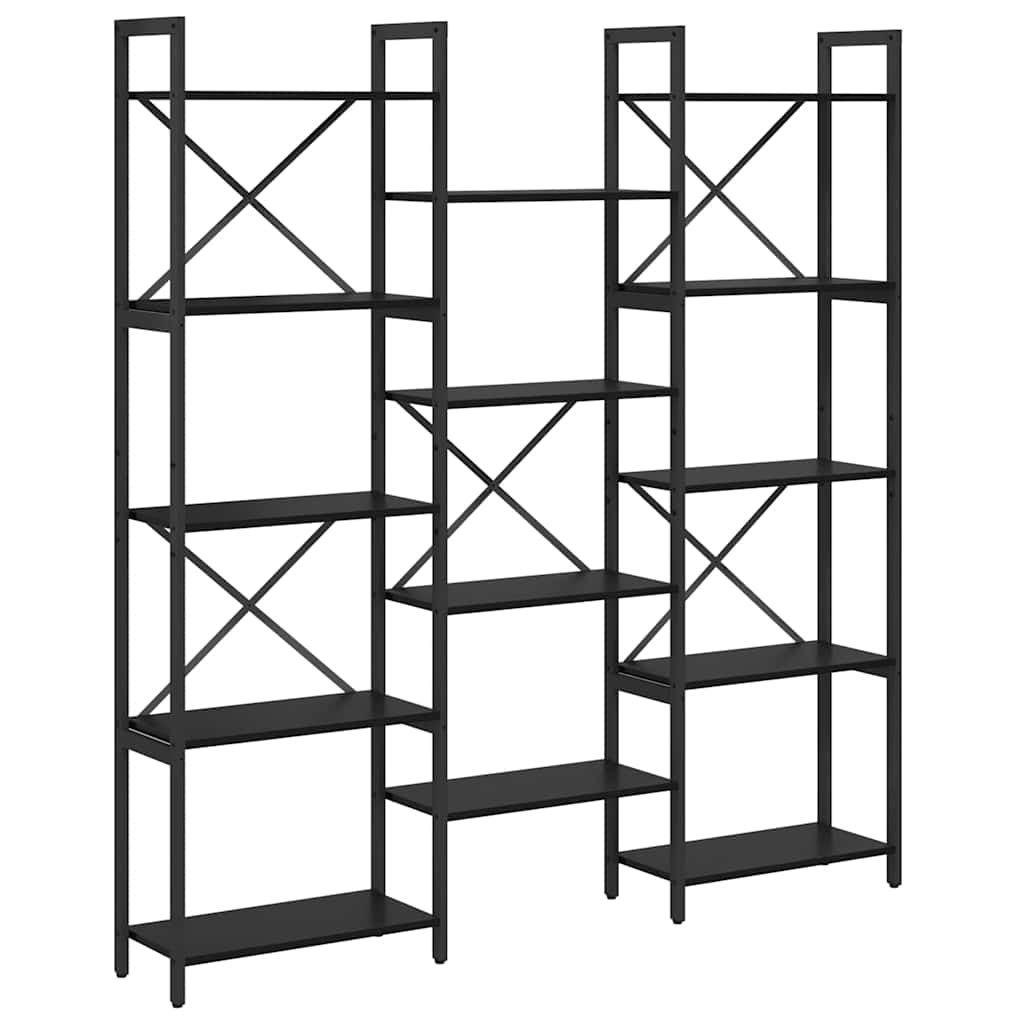 Bücherregal 156 x 25 x 167 cm Holzwerkstoff