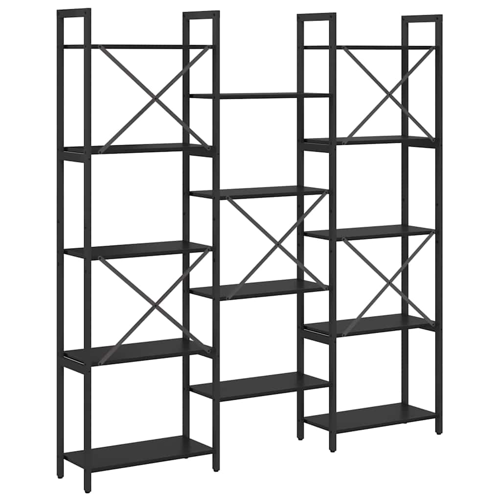 Bücherregal 156 x 25 x 167 cm Holzwerkstoff