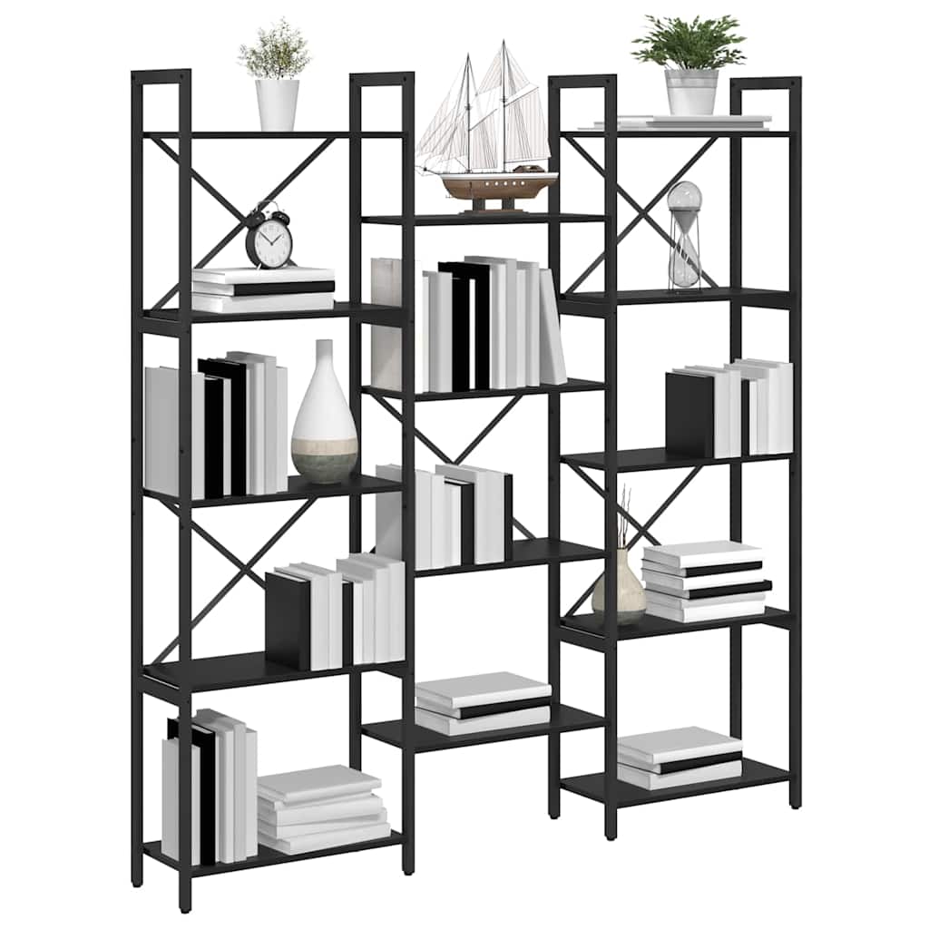 Bücherregal 156 x 25 x 167 cm Holzwerkstoff