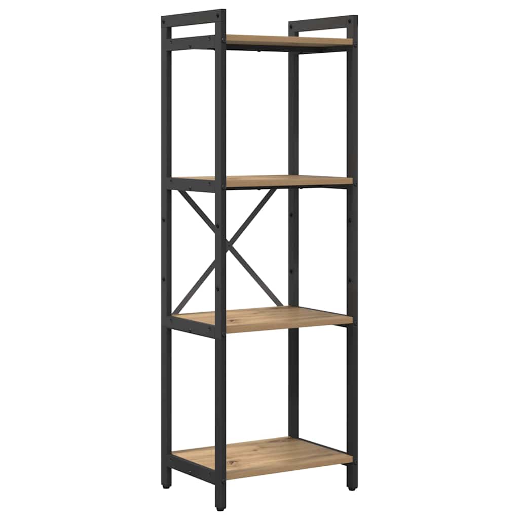 Bücherregal Artisan-Eiche 40 x 30 x 118 cm Holzwerkstoff