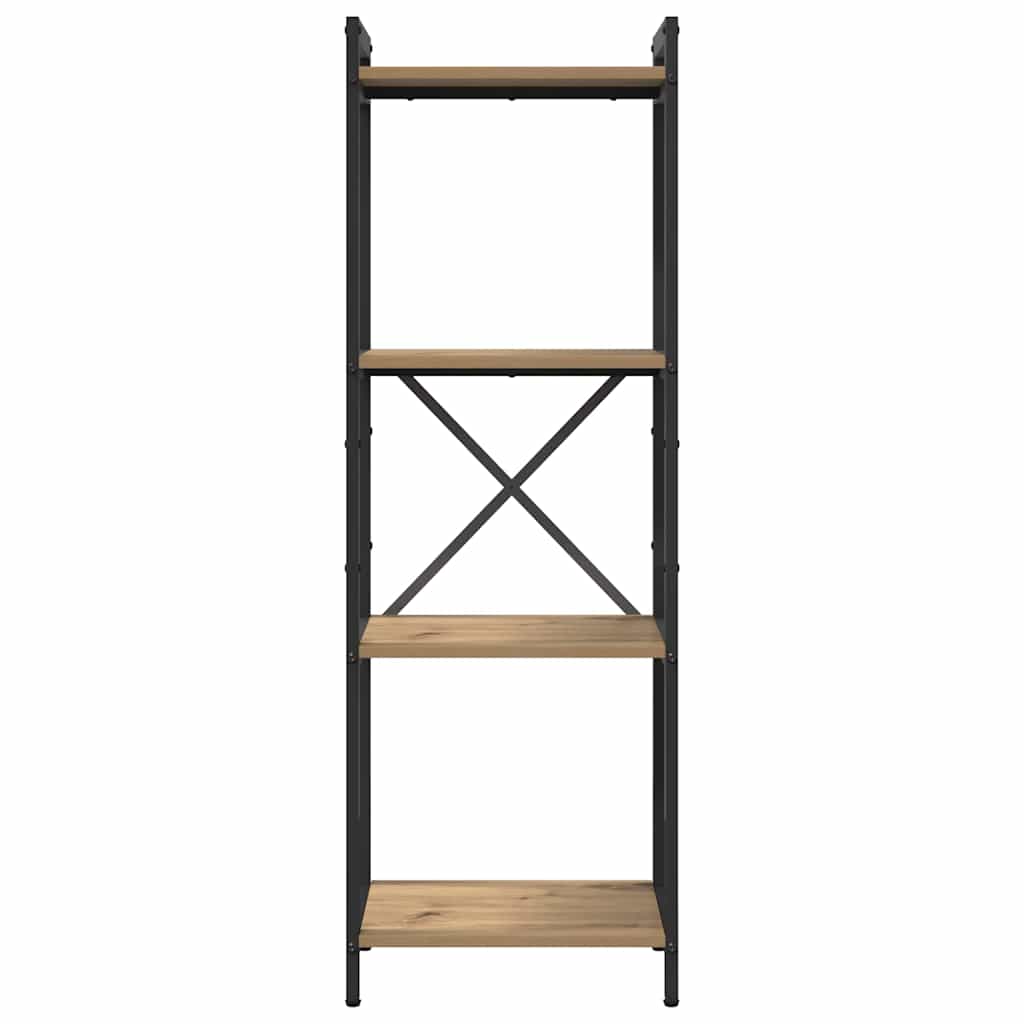 Bücherregal Artisan-Eiche 40 x 30 x 118 cm Holzwerkstoff