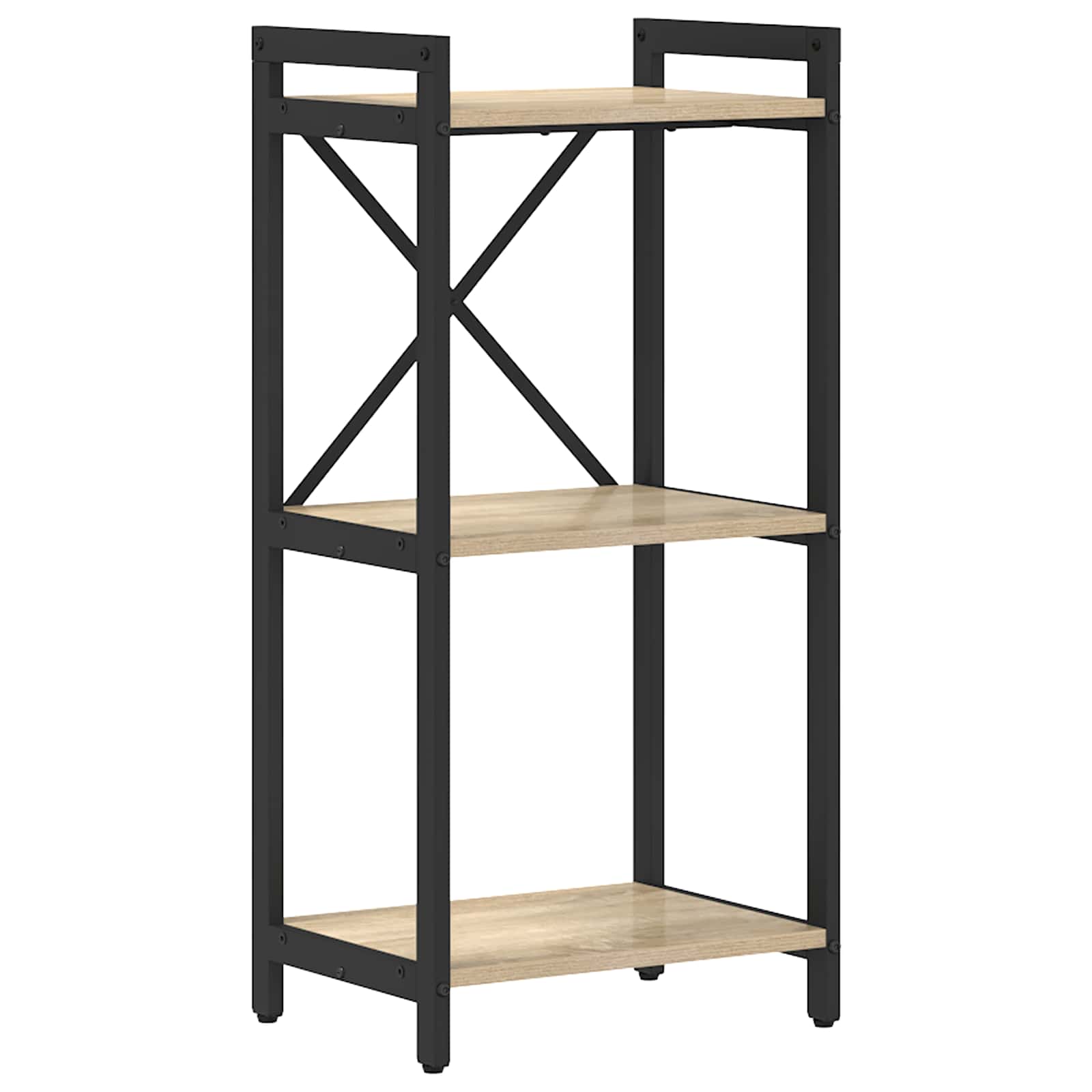 Bücherregal 40 x 30 x 85 cm Holzwerkstoff Sonoma-Eiche