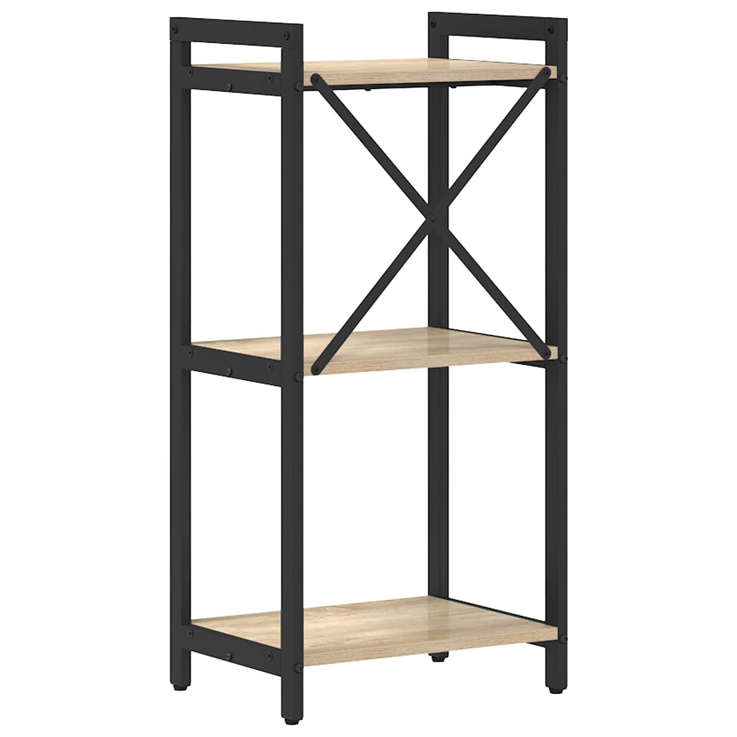 Bücherregal 40 x 30 x 85 cm Holzwerkstoff Sonoma-Eiche