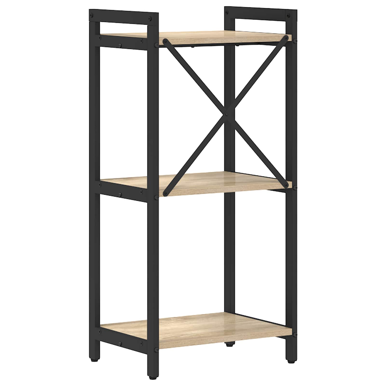 Bücherregal 40 x 30 x 85 cm Holzwerkstoff Sonoma-Eiche