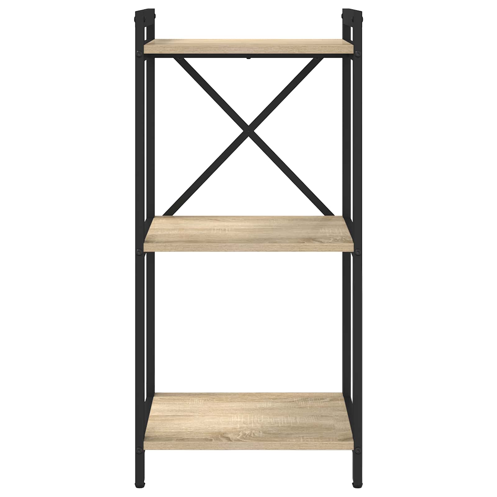 Bücherregal 40 x 30 x 85 cm Holzwerkstoff Sonoma-Eiche