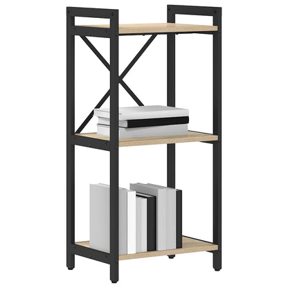Bücherregal 40 x 30 x 85 cm Holzwerkstoff Sonoma-Eiche