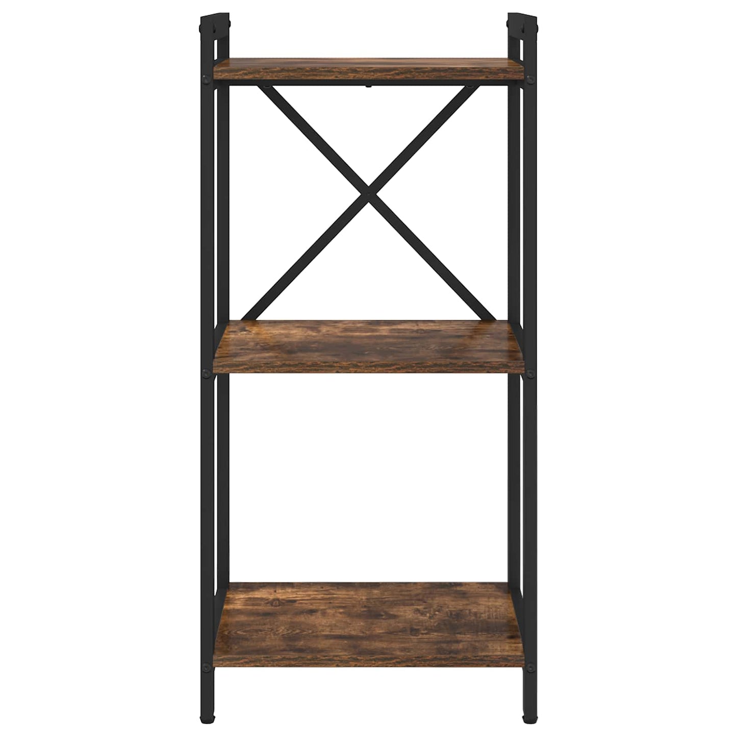Bücherregal 40 x 30 x 85 cm Holzwerkstoff Geräucherte Eiche