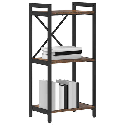 Bücherregal 40 x 30 x 85 cm Holzwerkstoff Geräucherte Eiche