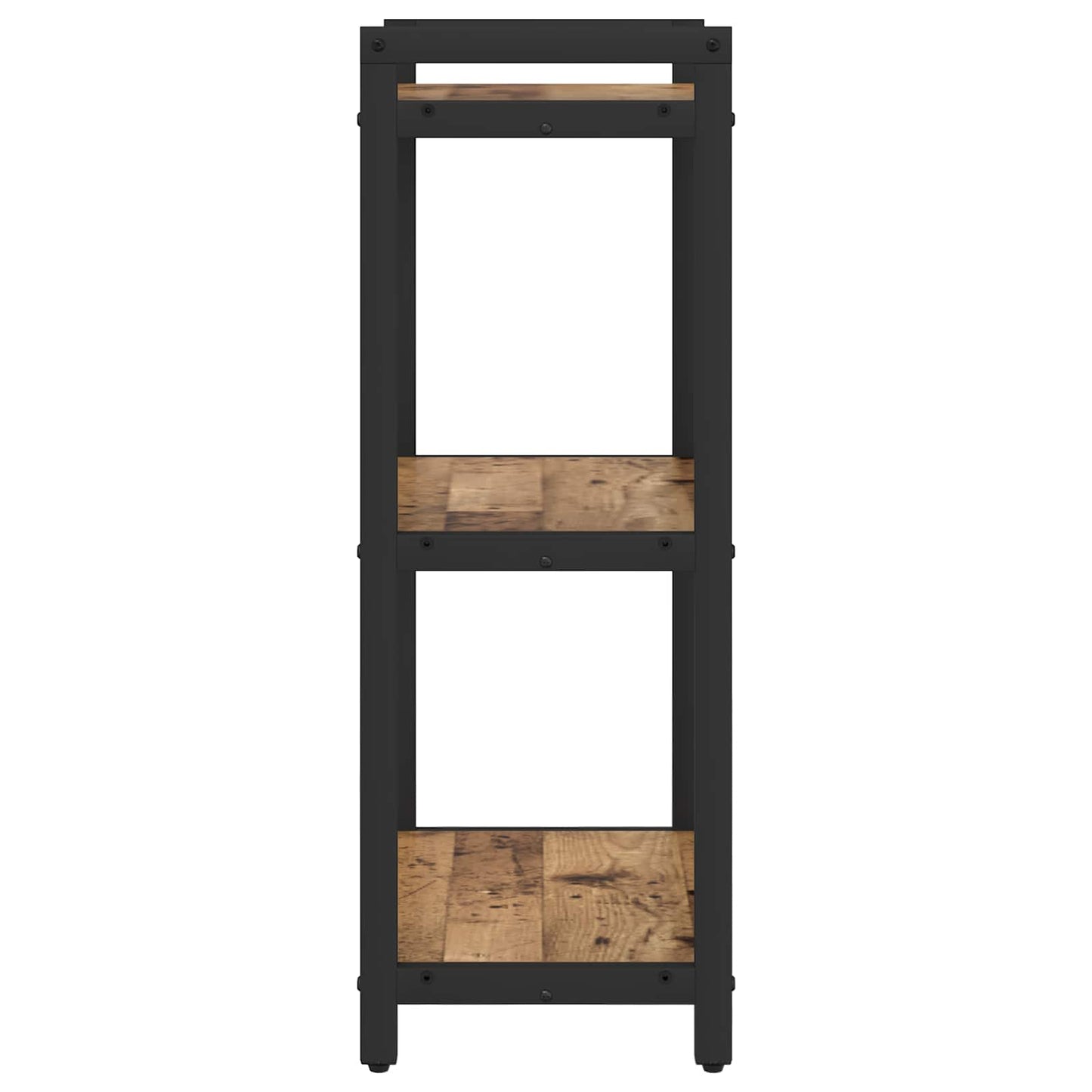 Bücherregal 40 x 30 x 85 cm Holzwerkstoff Altholz