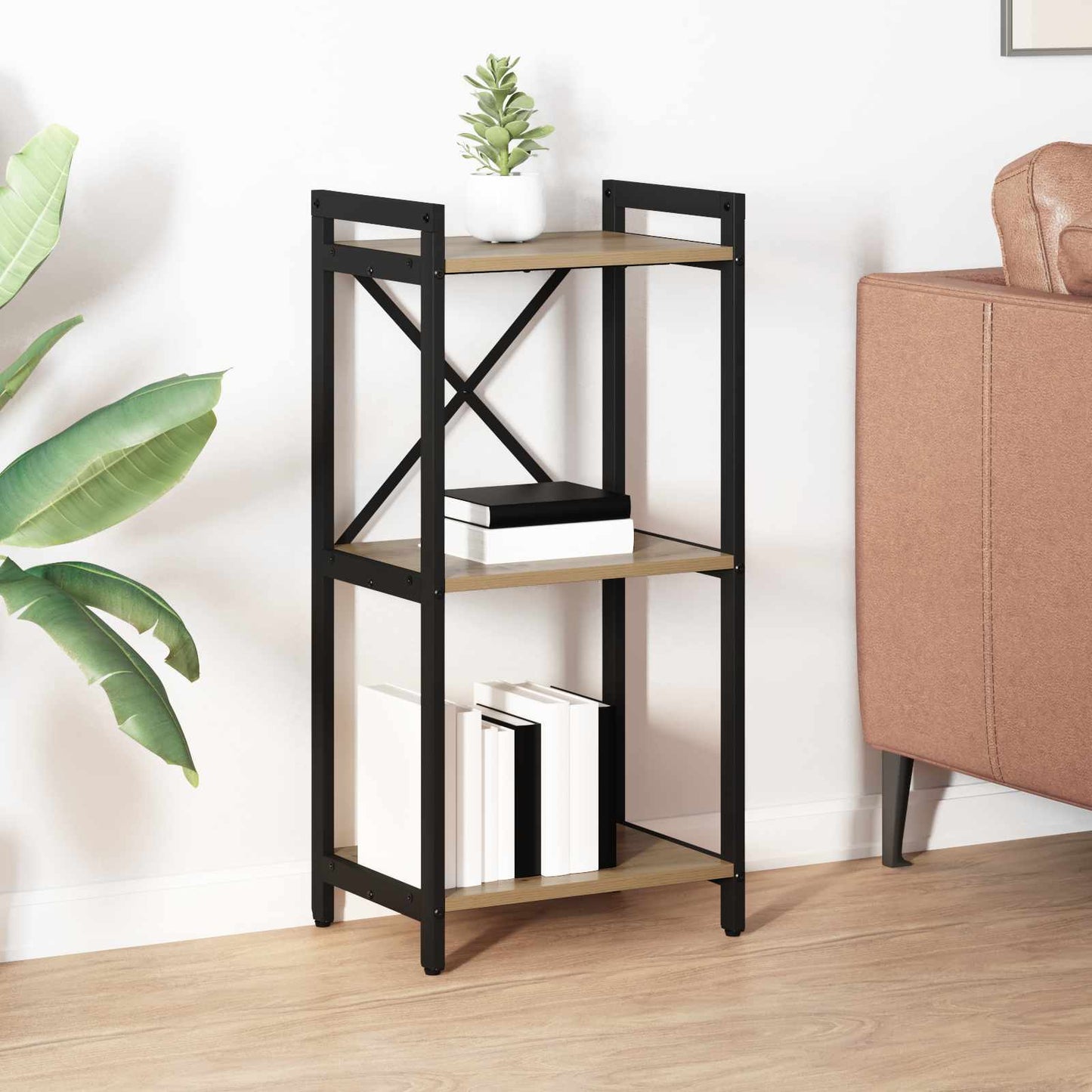 Bücherregal Artisan-Eiche 40 x 30 x 83 cm Holzwerkstoff