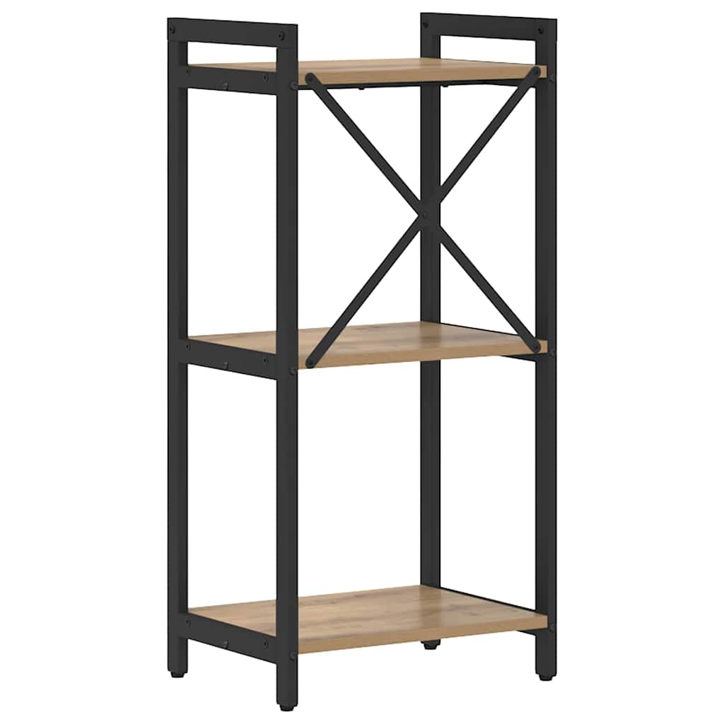 Bücherregal Artisan-Eiche 40 x 30 x 83 cm Holzwerkstoff