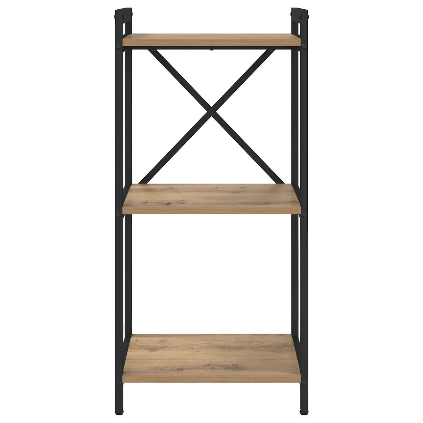 Bücherregal 40 x 30 x 85 cm Holzwerkstoff Artisan-Eiche