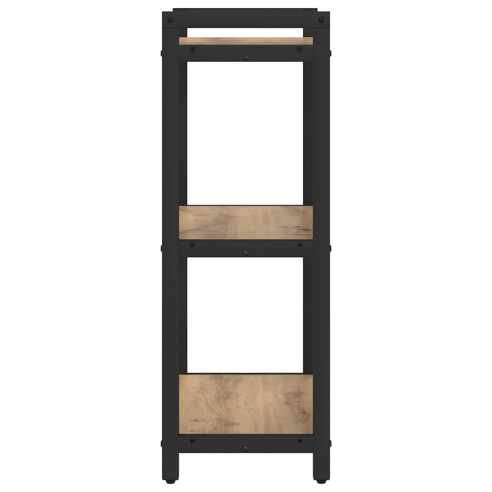 Bücherregal 40 x 30 x 85 cm Holzwerkstoff Artisan-Eiche