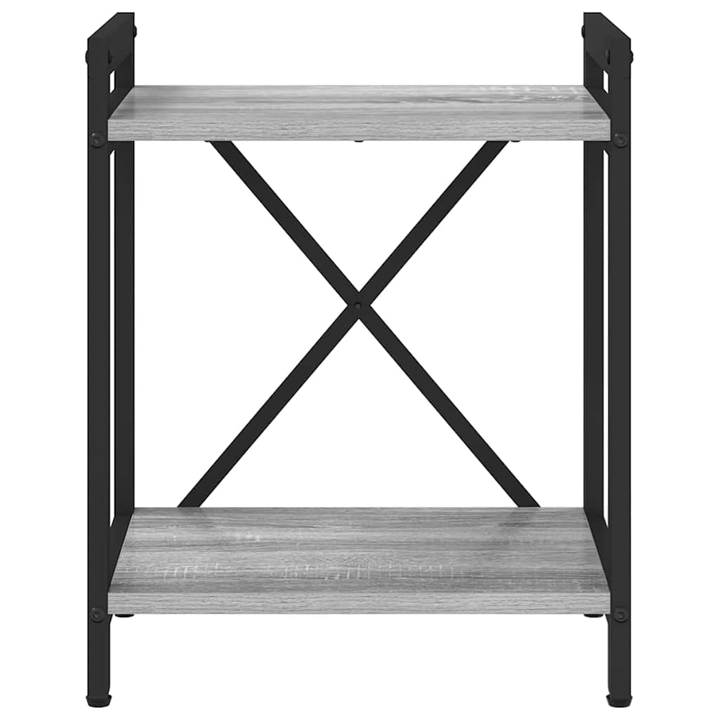 Bücherregal Grau Sonoma 40 x 30 x 48,5 cm Holzwerkstoff