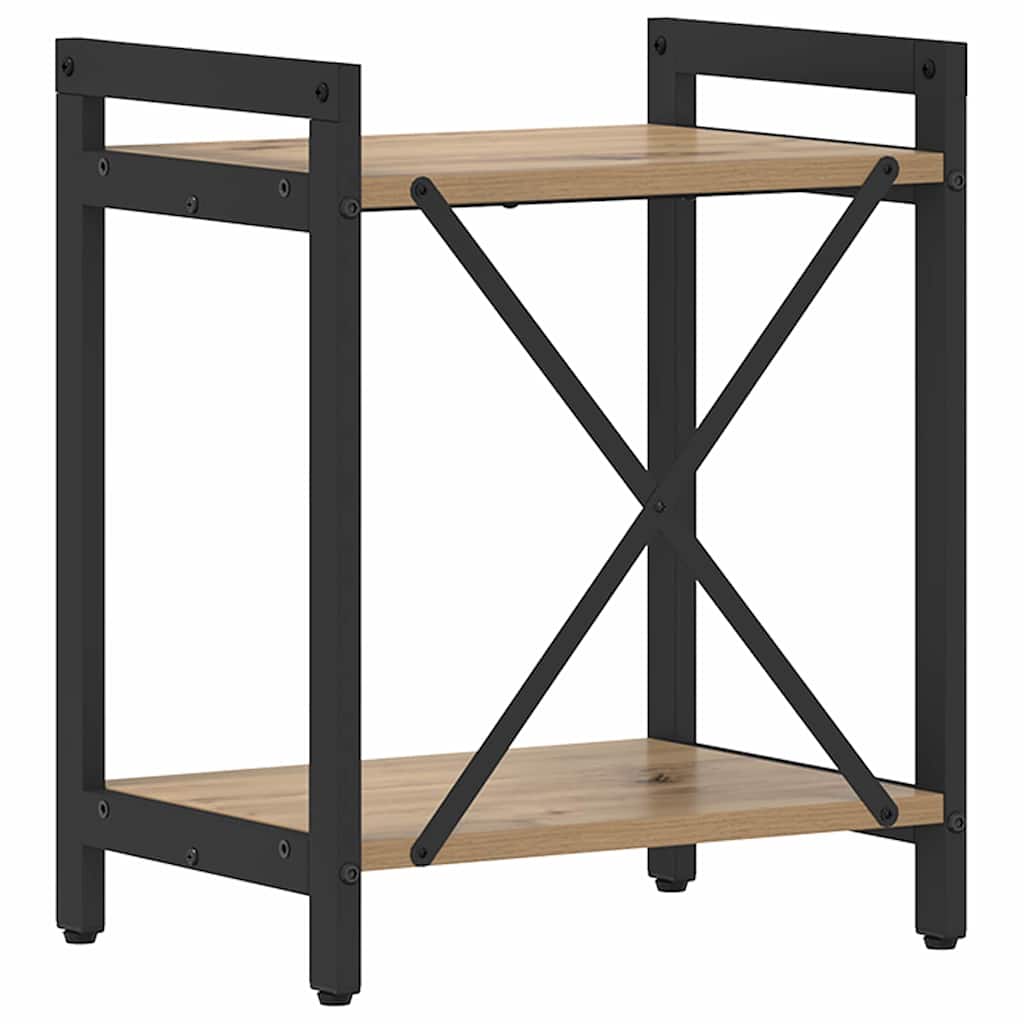 Bücherregal Artisan-Eiche 40 x 30 x 48,5 cm Holzwerkstoff