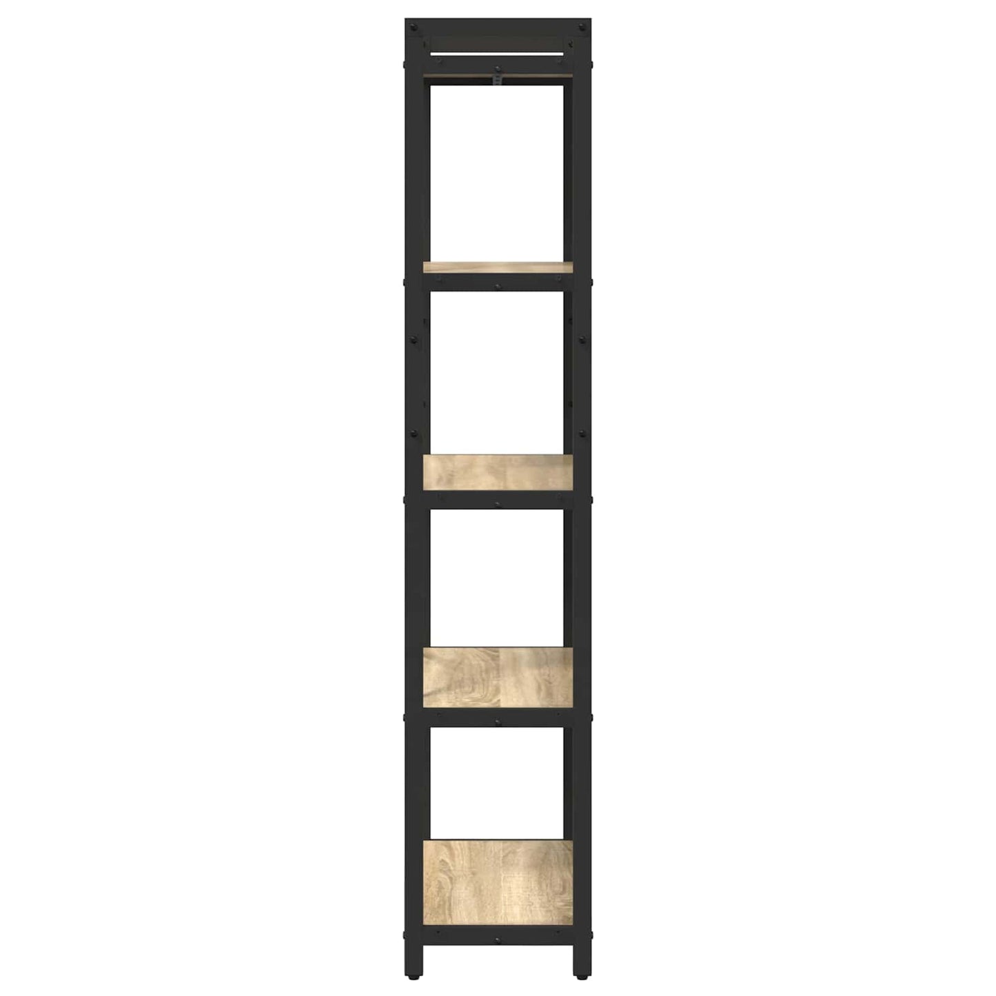 Bücherregal 60 x 30 x 155 cm Holzwerkstoff Sonoma-Eiche