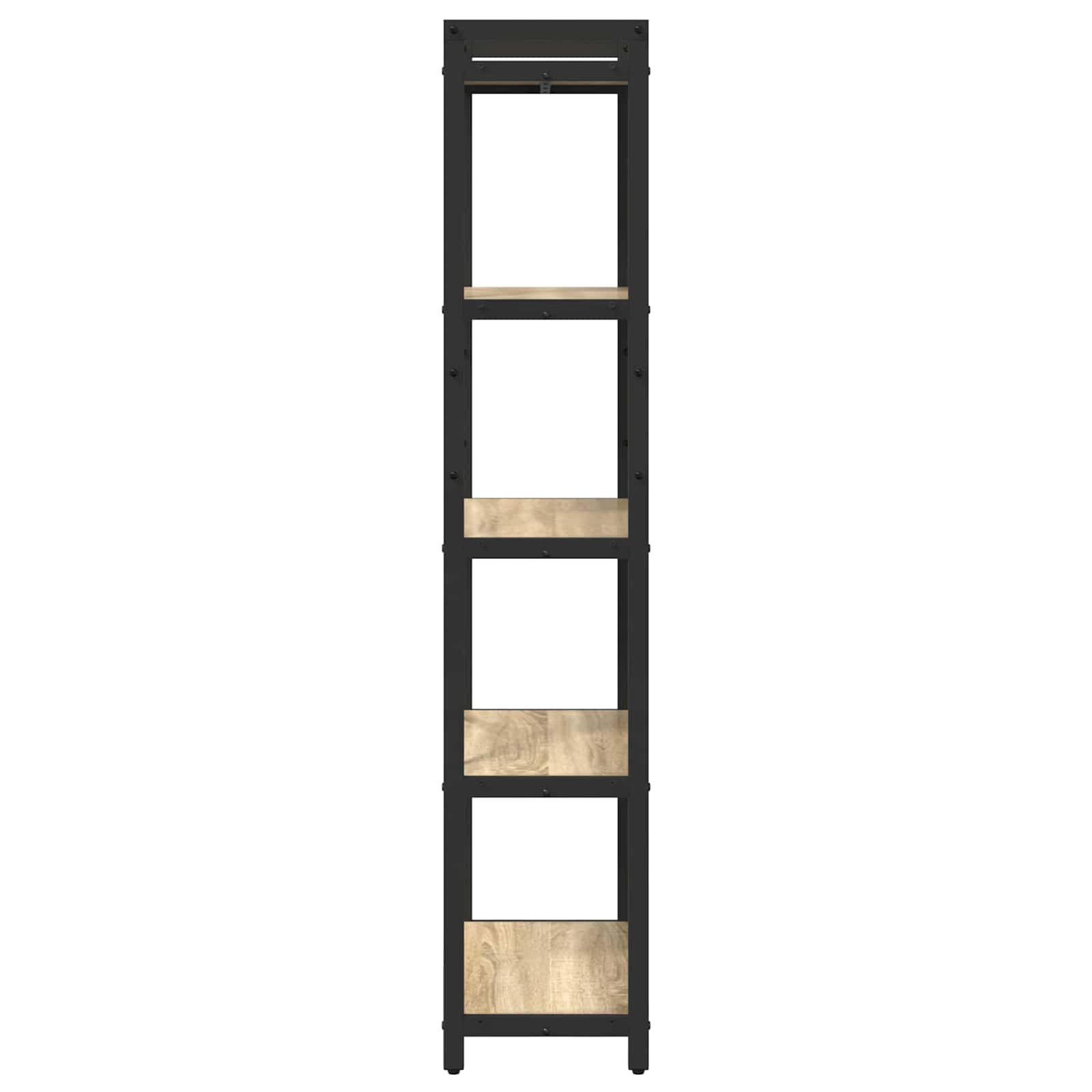 Bücherregal 60 x 30 x 155 cm Holzwerkstoff Sonoma-Eiche
