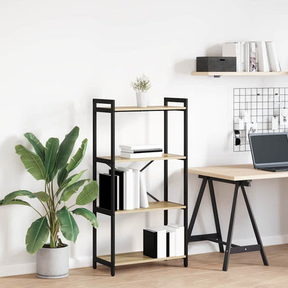 Bücherregal 60 x 30 x 120 cm Holzwerkstoff Sonoma-Eiche