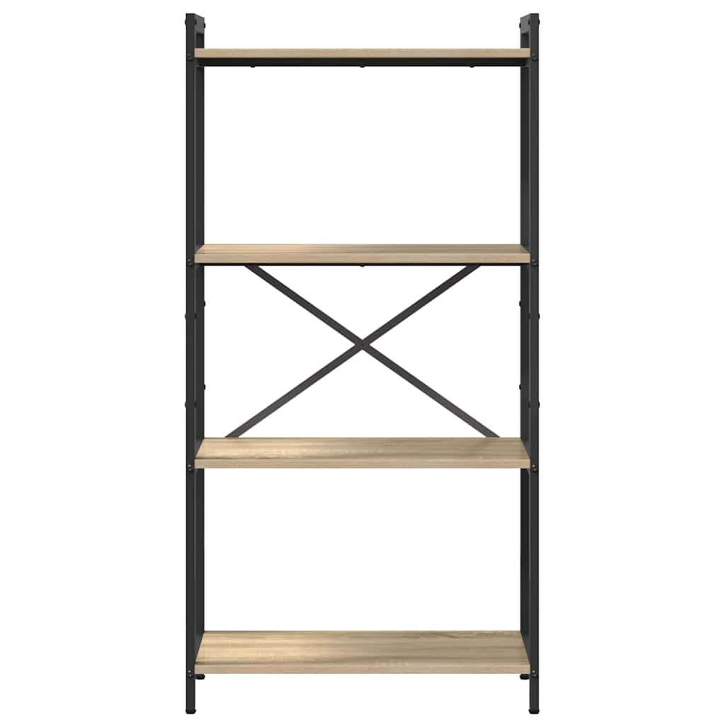 Bücherregal Sonoma-Eiche 60 x 30 x 118 cm Holzwerkstoff